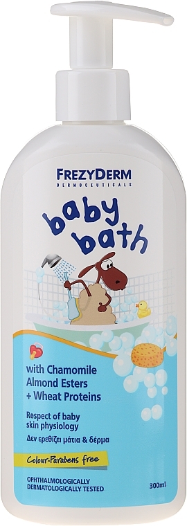 Gentle Bath Foam for Kids and Baby Daily Care - Frezyderm Baby Bath — photo N3