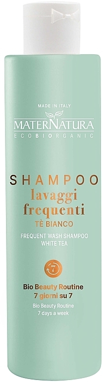 Frequent Wash Shampoo with White Tea - MaterNatura Frequent Wash Shampoo White Tea — photo N1