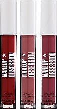 Set - Makeup Obsession Be Passionate About Lip Gloss Collection (lipgloss/3x5ml) — photo N2