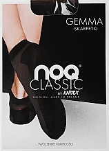 Fragrances, Perfumes, Cosmetics Women Socks with Reinforced Sole 'Gemma', 20 Den, nero - Knittex