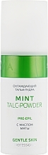 Fragrances, Perfumes, Cosmetics Cooling Talc with Mint Oil - Aravia Professional Mint Talc-Powder