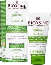 Fragrances, Perfumes, Cosmetics Sebum-Regulating Face Cream - Bioxsine Acnium Sebum Regulating Moisturizing Cream