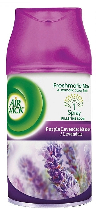 Lavender Air Freshener - Air Wick Freshmatic Max Purple Lavender Meadow (refill) — photo N1