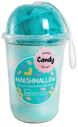 Marshmallow Bath Salt + Bath Sponge - IDC Institute Candy Pack — photo N1