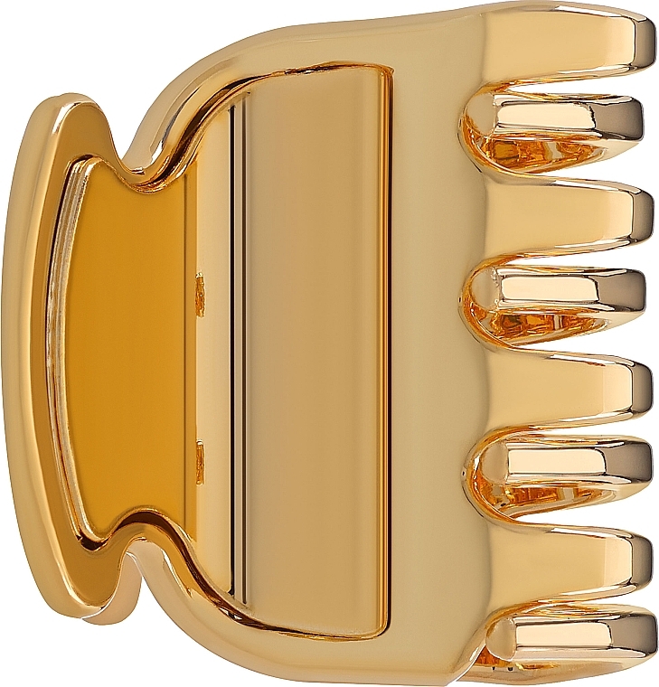 Claw Clip JG29107G, 4.5 x 4 cm, golden - Janeke Hair Clip — photo N1