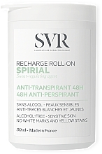 Roll-On Deodorant Antiperspirant - SVR Spirial Recharge Roll-On Anti-Transpirant (refill) — photo N1