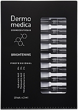 Fragrances, Perfumes, Cosmetics Brightening Ampoules with Tranexamic Acid - Dermomedica Brightening Ampoules