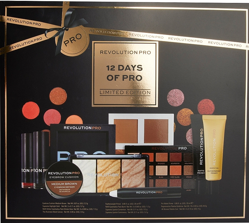 Advent Calendar, 12 products - Revolution Pro 12 Days Of Pro Gift Set — photo N2