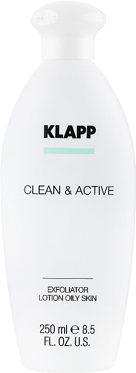 Oily Skin Exfoliator - Klapp Clean & Active Exfoliator Oily Skin — photo N2