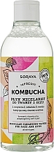 Fragrances, Perfumes, Cosmetics Face & Eye Micellar Water - Soraya Kombucha Micellar Cleansing Water For Face And Eyes