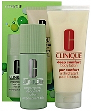 Fragrances, Perfumes, Cosmetics Set - Clinique (deo/75ml + b/lot/100ml)