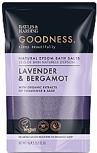 Lavender and Bergamot Epsom Salt - Baylis & Harding Goodness Natural Epsom Bath Salts Lavender & Bergamot — photo N1