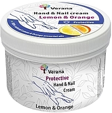 Fragrances, Perfumes, Cosmetics Protective Foot & Nail Cream 'Lemon & Orange' - Verana Protective Hand & Nail Cream Lemon & Orange