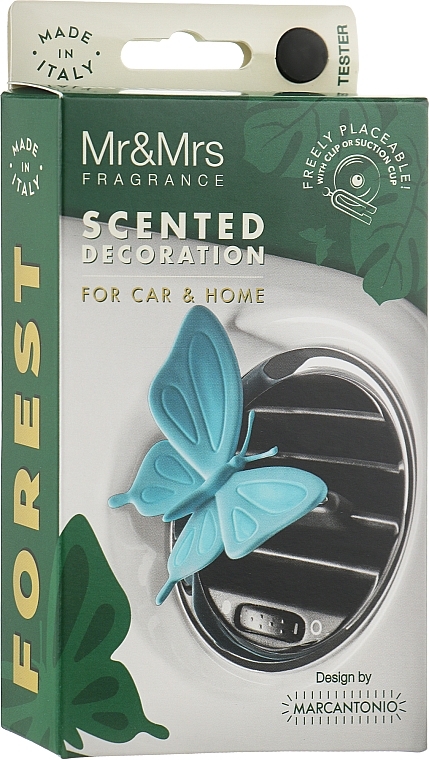 Cucumber Car Perfume 'Blue Butterfly' - Mr&Mrs Forest Butterfly Cucumber — photo N1