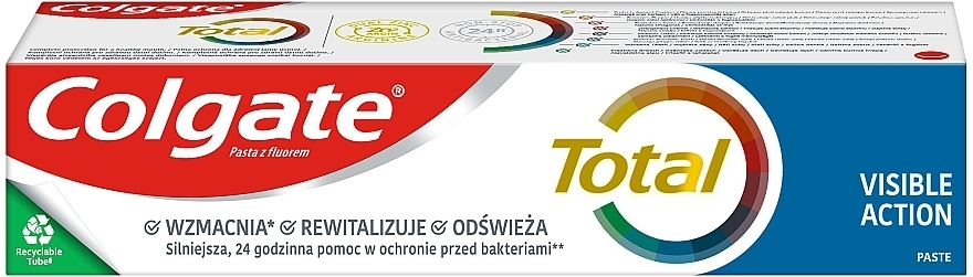 Toothpaste "Visible Action" - Colgate Total Visible Action Toothpaste — photo N2