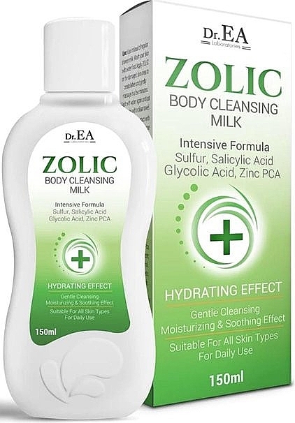 Cleansing Body Milk - Dr.EA Zolic Body Cleansing Milk — photo N1