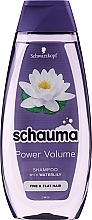 Hair Shampoo - Schwarzkopf Schauma Power Volume 48H Plump Up Shampoo — photo N1