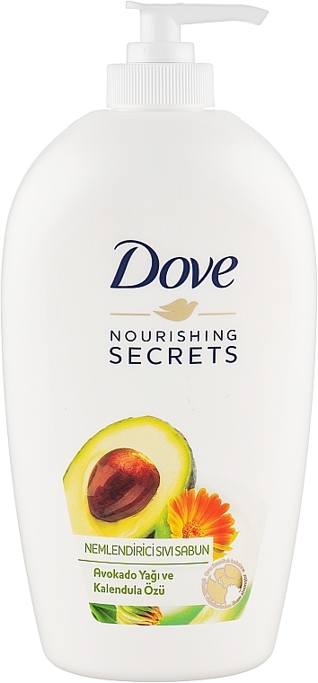 Avocado Oil & Calendula Extract Cream Soap - Dove Nourishing Secrets — photo N1