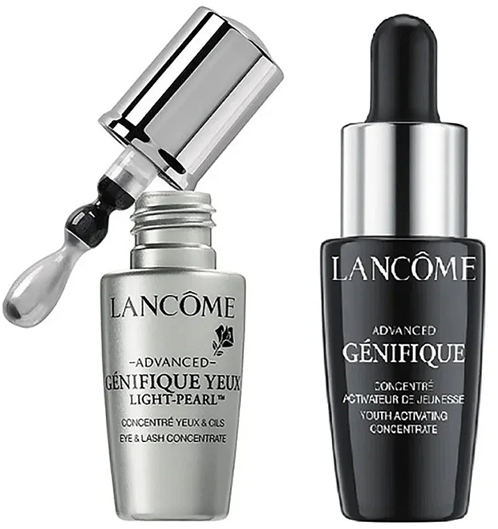 GIFT! Set - Lancome New Advanced Genifique Yeux Light Pearl Set (serum/10ml + eye/serum/5ml) — photo N1