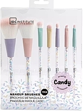 Makeup Brush Set, 7 pcs - IDC Institute Amazing Candy Makeup Brushes Set — photo N2