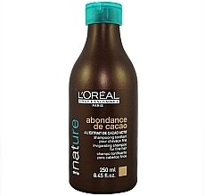 Fragrances, Perfumes, Cosmetics Thin Hair Shampoo - L'Oreal Professionnel Nature Abondance de Cacao Shampoo