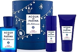 Fragrances, Perfumes, Cosmetics Acqua di Parma Blu Mediterraneo Fico di Amalfi - Set (edt/75ml + sh/gel/40ml + b/lot/50ml)