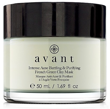 Intensive Anti-Acne Mask with Green Clay - Avant Intense Acne Battling & Purifying French Green Clay Mask — photo N2