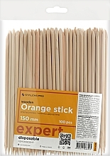 Orangewood Manicure Sticks, 150 mm - Staleks Pro Expert Wooden Orange Stick — photo N2