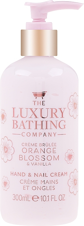 Set - Grace Cole The Luxury Bathing Creme Brulee, Orange Blossom & Vanilla Delightful Duo (h/wash/300ml + h/cr/300ml) — photo N3