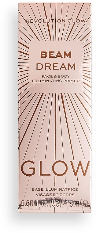 Face & Body Primer - Makeup Revolution Glow Beam Dream Illuminating Primer — photo N3