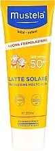 Fragrances, Perfumes, Cosmetics Sun Protection Body Milk - Mustela Bebe Very High Protection Sun Milk SPF50+ 