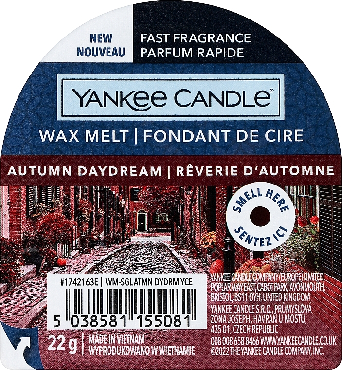 Scented Wax - Yankee Candle Autumn Daydream Wax Melts — photo N1