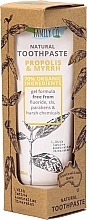 Fragrances, Perfumes, Cosmetics Natural Toothpaste "Propolis & Myrtle" - The Natural Family Co Propolis & Myyrh Toothpaste