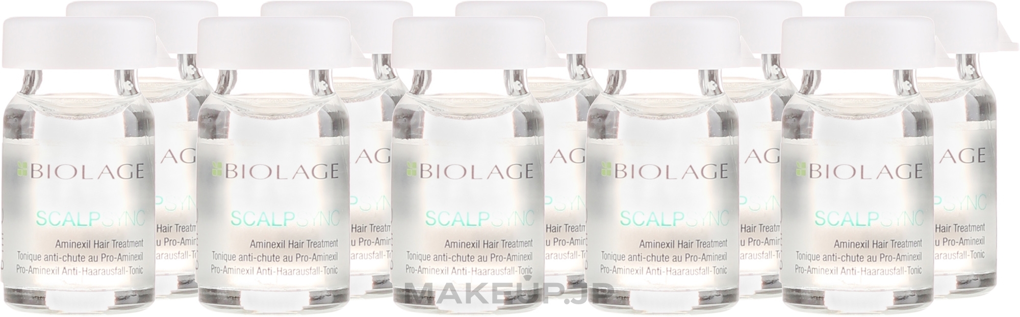 Anti Hair Loss Ampules Kit - Biolage Scalpsync Aminexil Hair Treatment — photo 10 x 6 ml