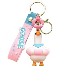 Goose with a Circle Key Ring, BRL292 - Ecarla — photo N1