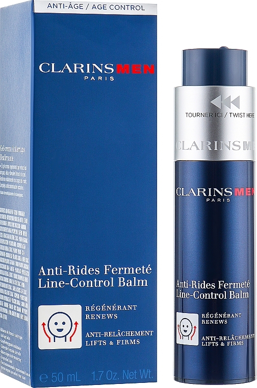 Anti-Aging Face Balm - Clarins Men Line-Control Balm — photo N1