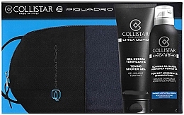 Fragrances, Perfumes, Cosmetics Set - Collistar Linea Uomo (sh/gel/250ml + ash/f/200ml + pouch)