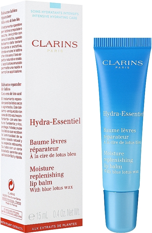Lip Balm - Clarins Hydra-Essentiel Moisture Replenishing Lip Balm — photo N2