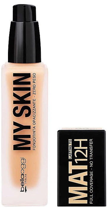 Matte Foundation - Bellaoggi My Skin Mat 12H — photo N2