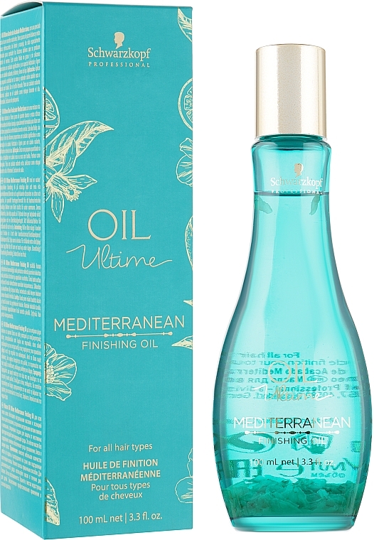 Jasmine Flowers Hair Finishing Oil - Schwarzkopf Oil Ultime Mediterranean Finishing Oil — photo N2