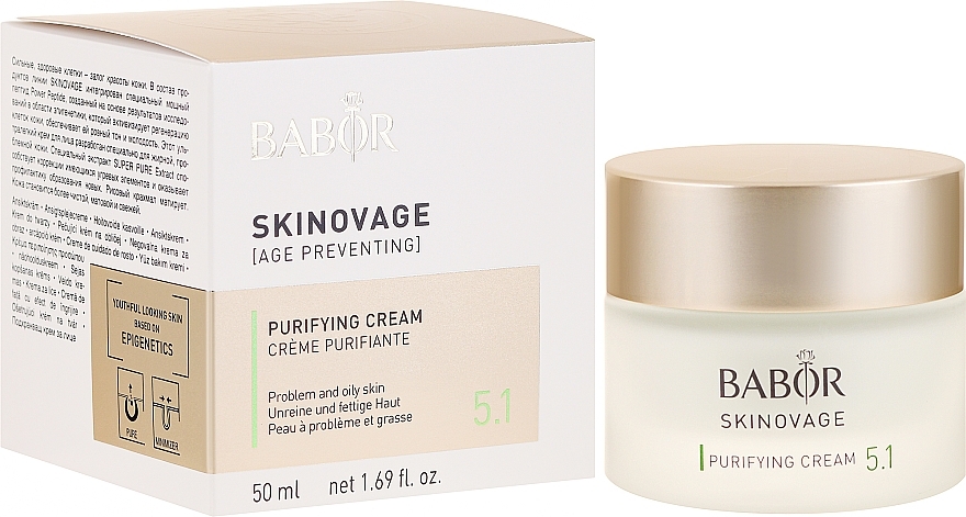 Cream for Problem Skin - Babor Skinovage Purifying Cream — photo N1