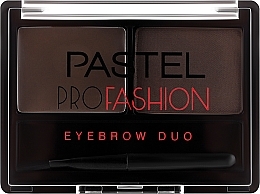 Eyebrow Shadows - Unice Duo Pastel — photo N2