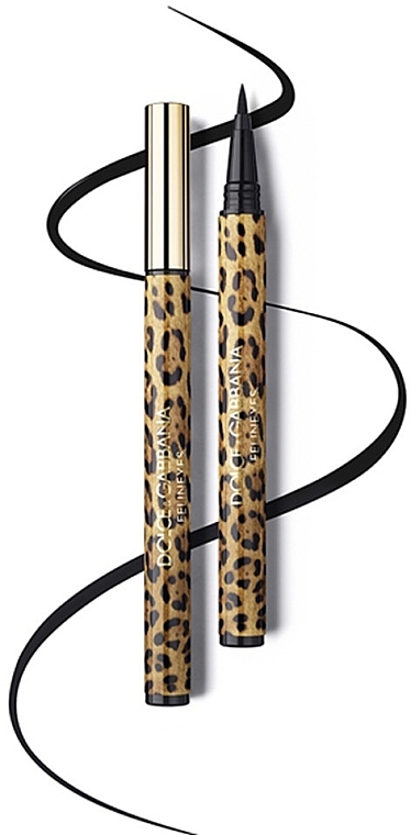 Eyeliner - Dolce & Gabbana Feline Eyes Waterproof Stylo Eyeliner — photo N2