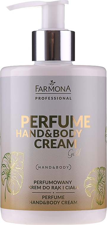 Perfumed Hand & Body Cream - Farmona Professional Perfume Hand&Body Cream Gold — photo N3