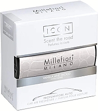 Fragrances, Perfumes, Cosmetics Car Perfume - Millefiori Milano Icon Urban 50 Vanilla & Wood Car Air Freshener