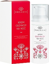 Fragrances, Perfumes, Cosmetics Nourishing Night Face Cream - Rosadia