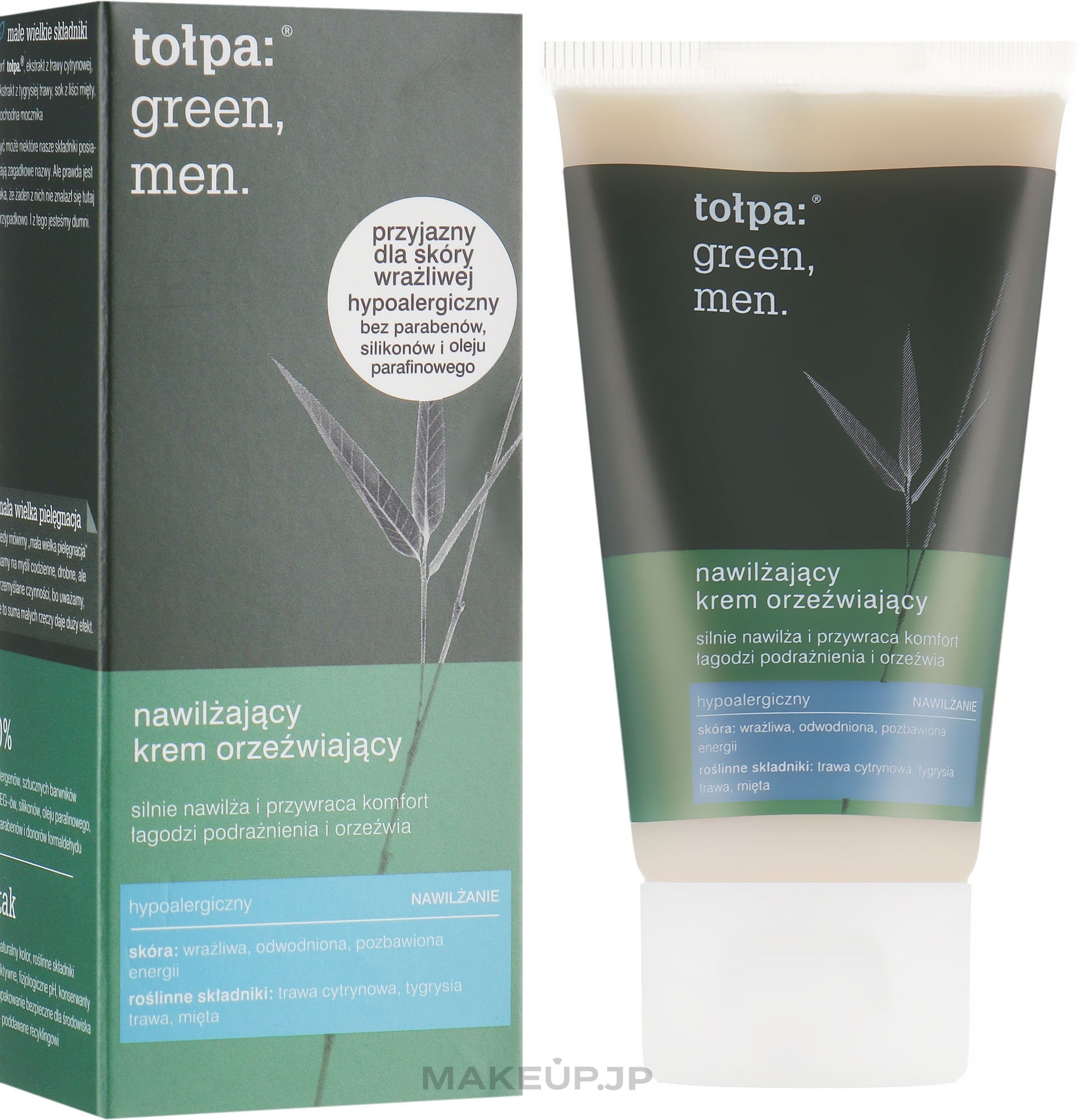 Moisturizing After Shave Cream - Tolpa Green Men Cream — photo 50 ml