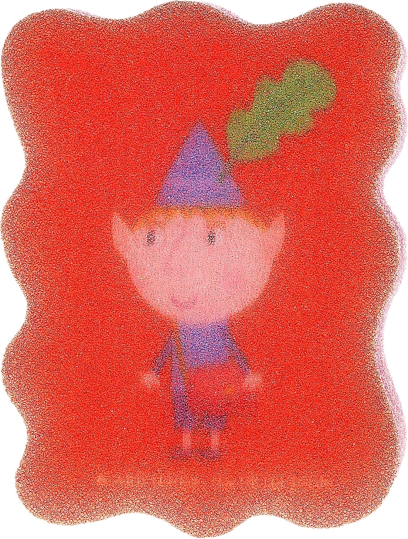 Baby Sponge "Ben and Holly", Ben, red - Suavipiel Ben & Holly — photo N1