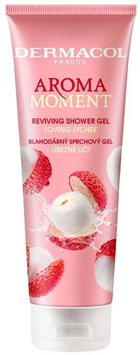 Loving Lychee Shower Gel - Dermacol Aroma Moment Loving Lychee Reviving Shower Gel — photo N1