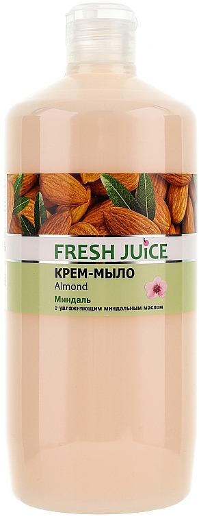 Cream Soap with Moisturizing Milk "Almond" - Fresh Juice Almond — photo N1